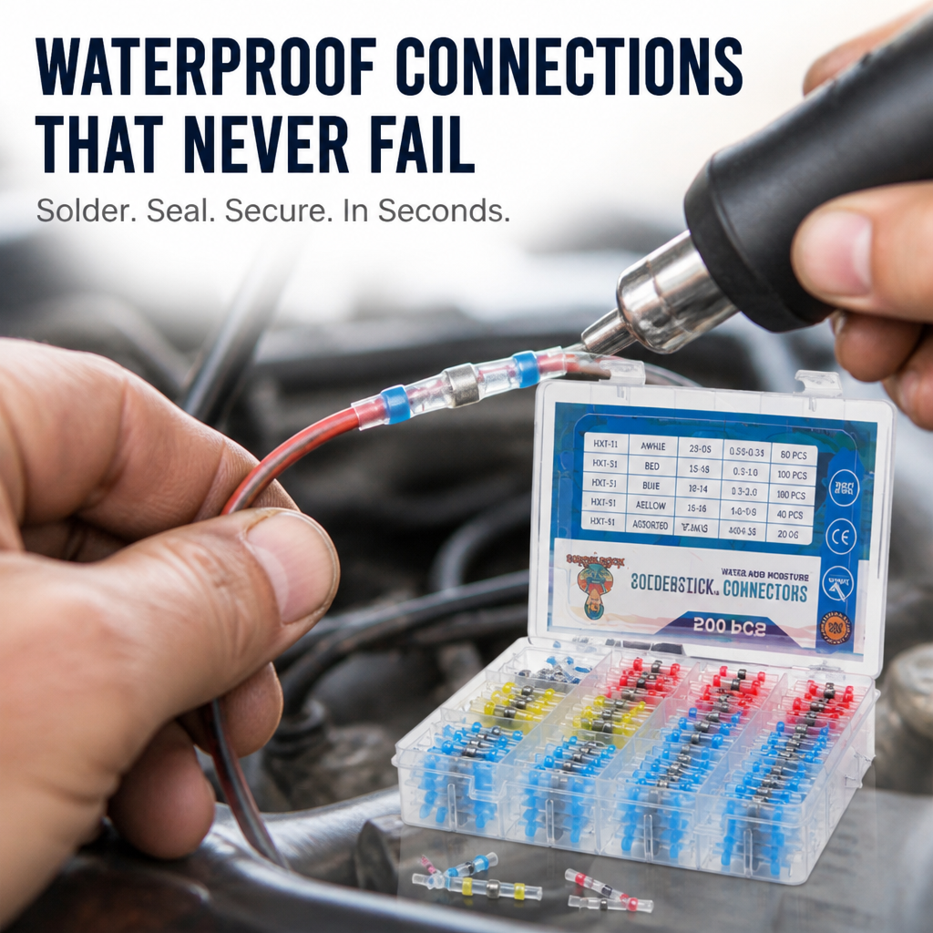 AquaSealPro™ — Make Every Wire Connection Bulletproof and Totally Stress-Free