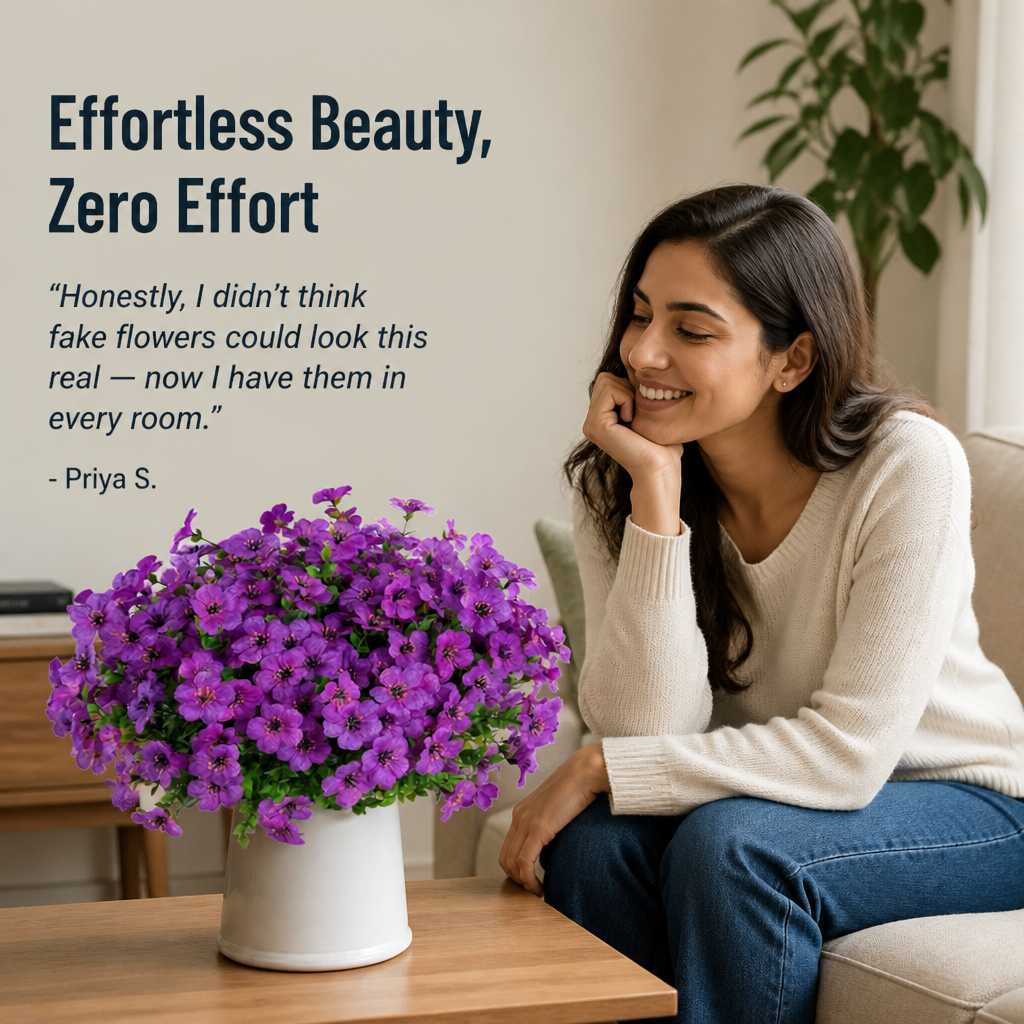 RadianceFlo™ — Brighten Any Room With Real-Touch Blooms That Never Fade or Wilt