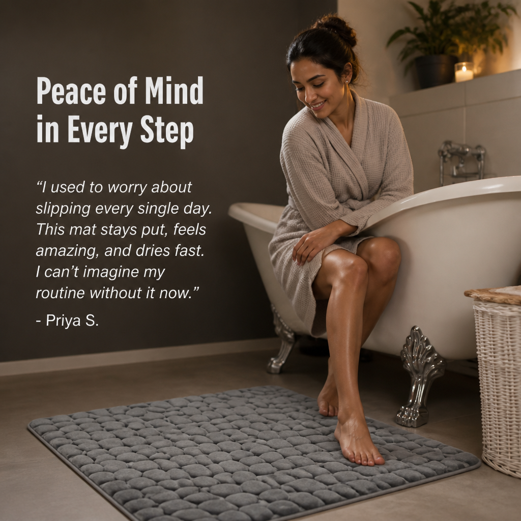 SureStep™ — Step Confidently on Safely Cuddled, Dry, and Slip-Free Floors