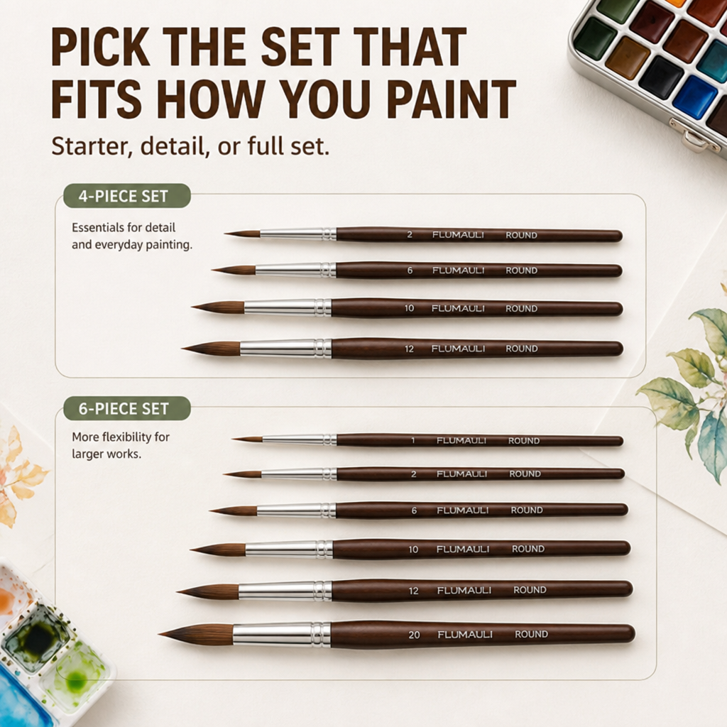 LumaBrush™ Premium Artisanal Brushes — Paint Every Detail with Effortless Precision and Endless Comfort