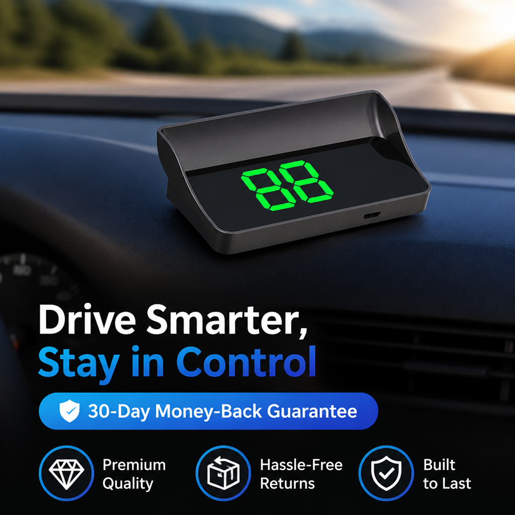 VelocityVue™ — See Every Speed Instantly and Drive with Unshakable Confidence