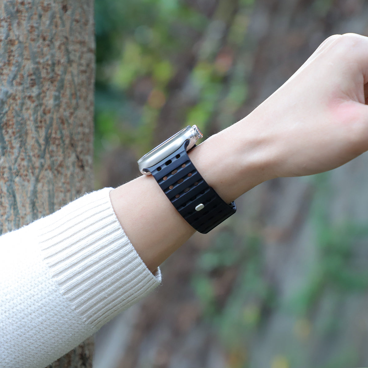 Silicone Watch Band for Daily Use and Versatile Styles