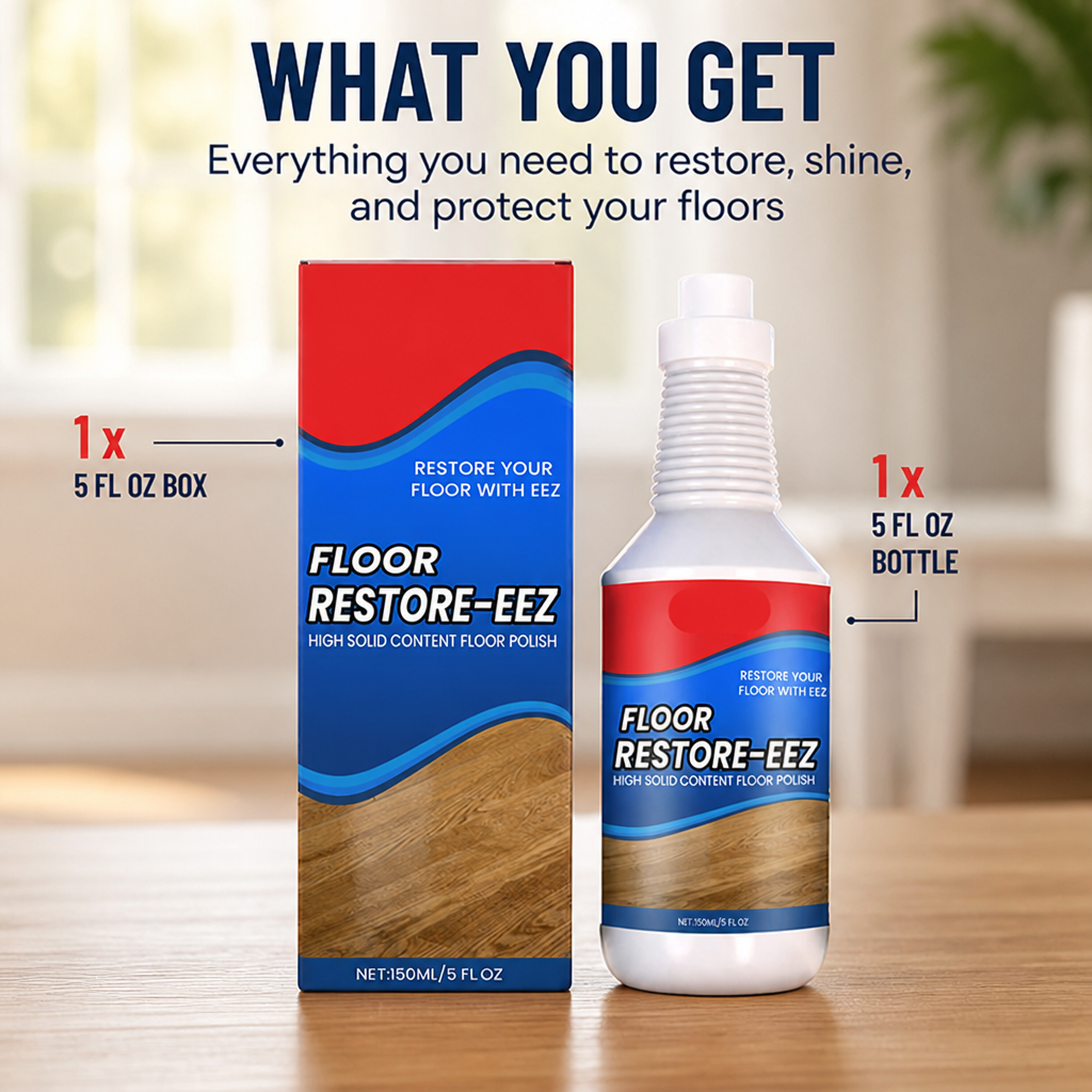 LustraVive™ — Restore Dull Floors to Stunning, Scratch-Free Radiance Instantly