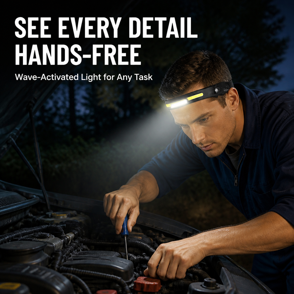NightSentry™ — Wave Your Hand and Light Up the Whole Night Hands-Free