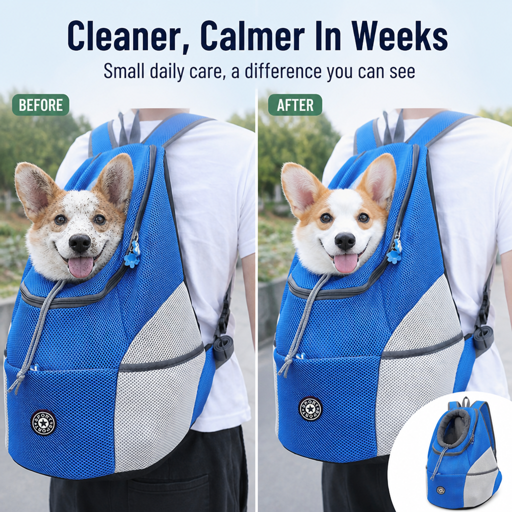 TrailPaw™ Carrier — Effortless Comfort and Safety for Every Adventure with Your Dog