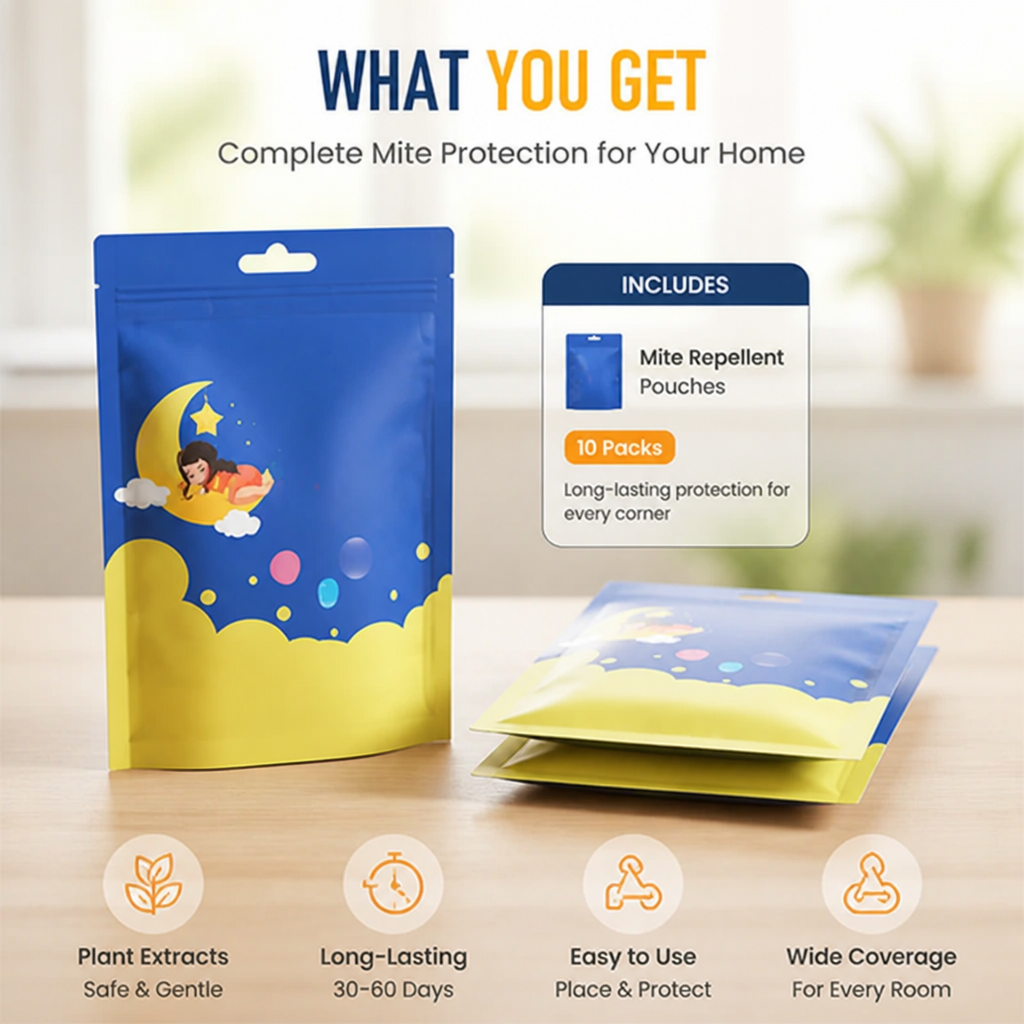 AeroMiteGuard™ — Breathe Freely with Lasting, Gentle Allergy Relief That Protects Your Whole Home