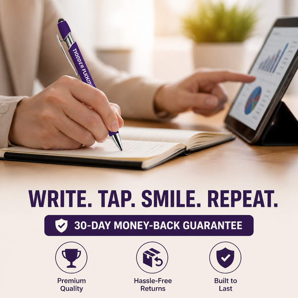 CheekyClick™ Stylus Pen Set — Turn Every Task Into a Smooth, Smile-Powered Win