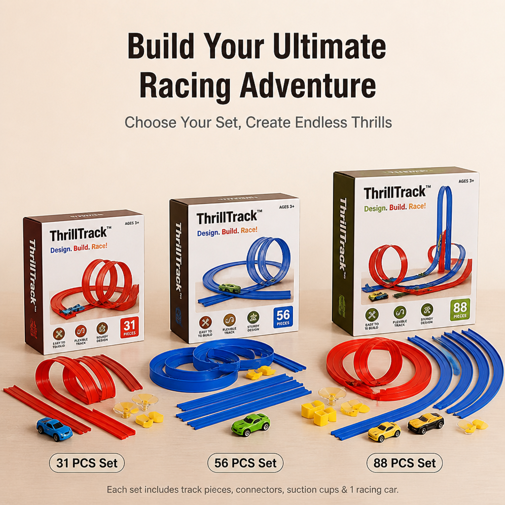 ThrillTrack™ — Unleash Your Child’s Wild Imagination and Race Into Limitless Fun