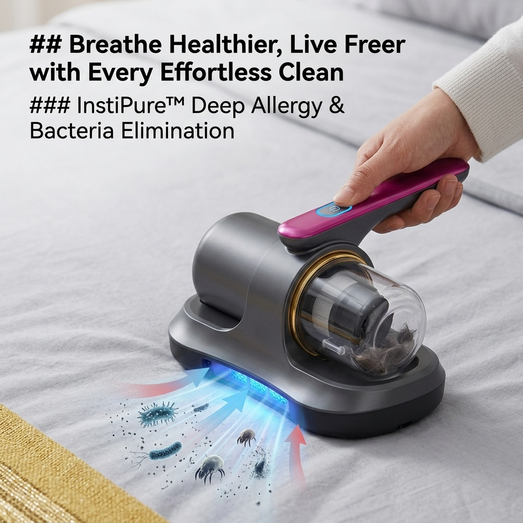 InstiPure™ — Breathe Healthier, Live Freer with Every Effortless Clean
