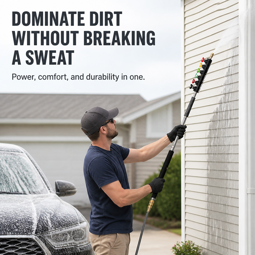 TitanForce™ Max Pressure Wand — Dominate Dirt Without Breaking a Sweat
