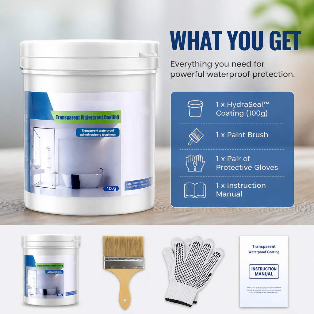 HydraSeal™ — Invisible Armor That Keeps Your Home Dry and Worry-Free
