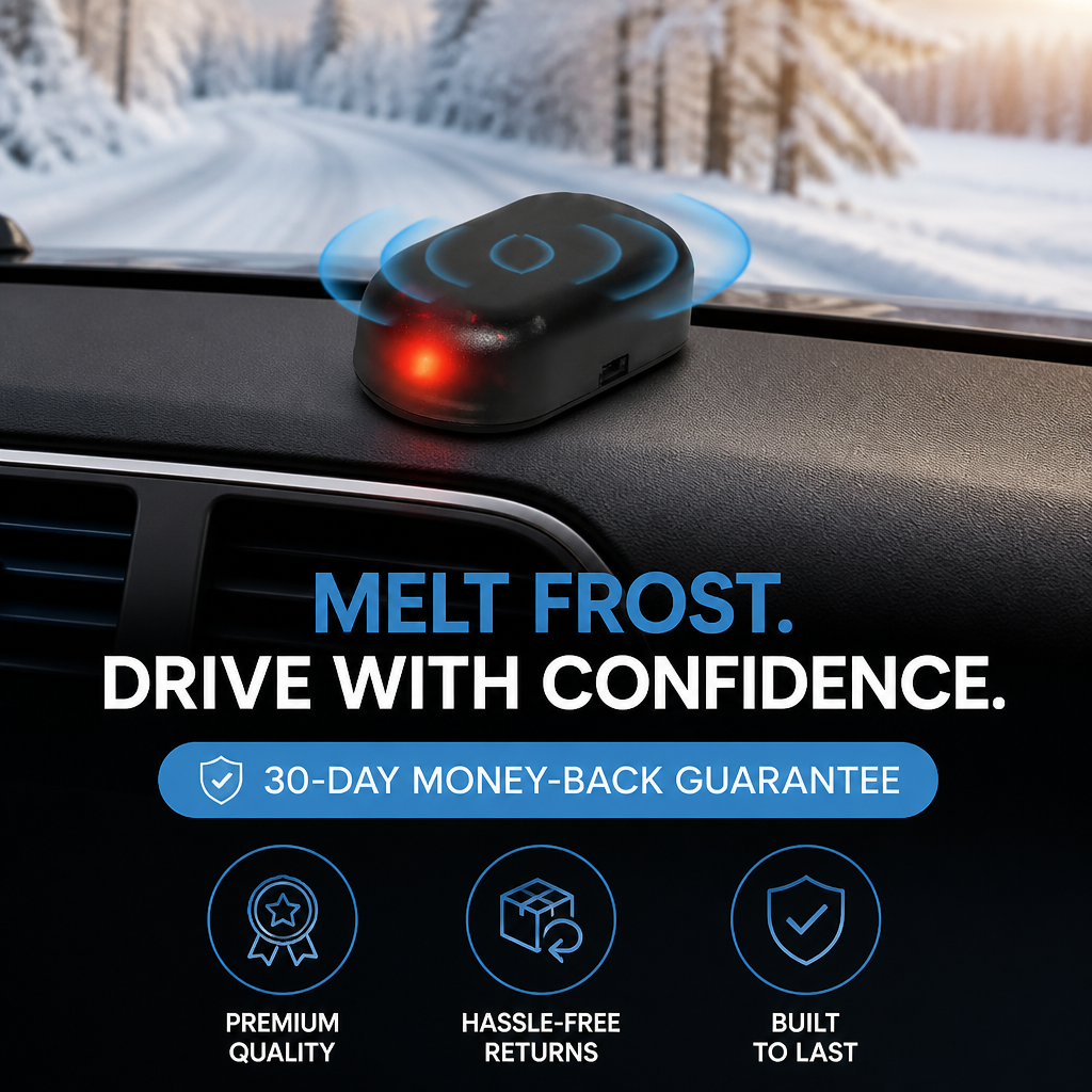 GlaciaShield™ — Melt Frost Instantly for Stress-Free, Crystal-Clear Mornings