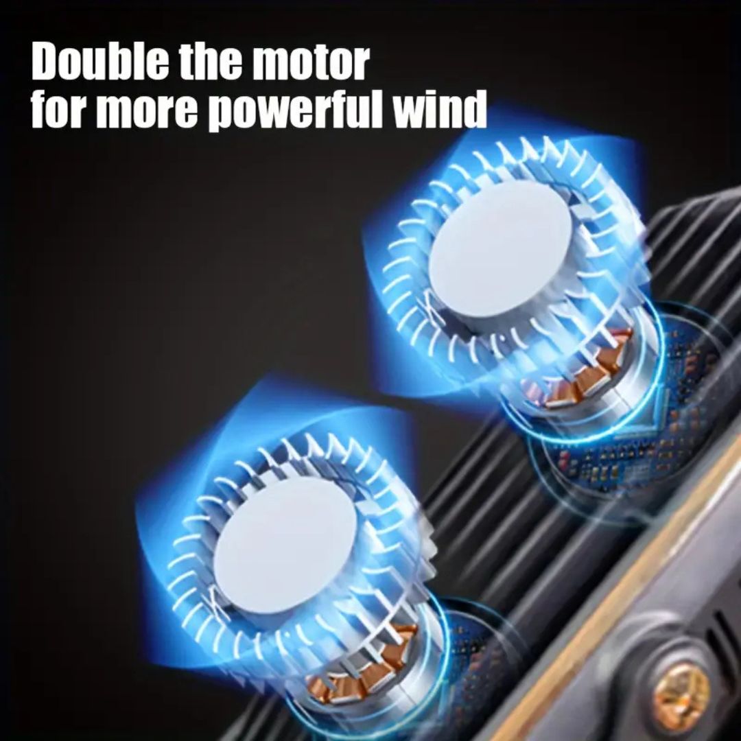 Rechargeable Battery Desk Fan – Quiet USB Operation