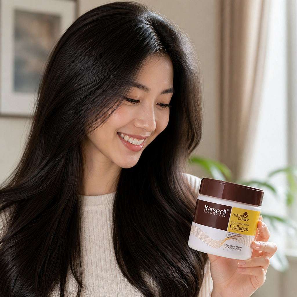LumaSheen™ Deep Repair Mask — Bring Your Hair Back to Life with Silky, Frizz-Free Radiance