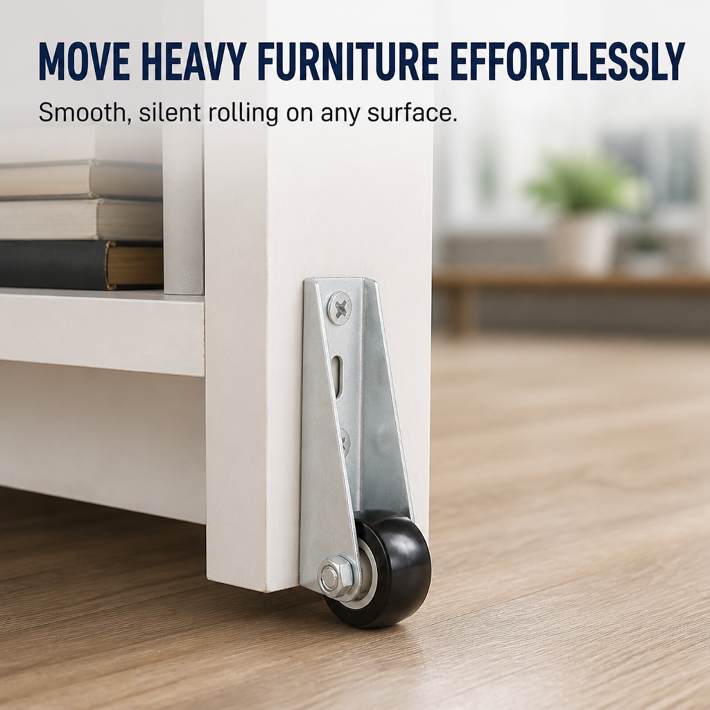 SwiftMount™ — Move Heavy Furniture Silently Without Losing Style or Stability