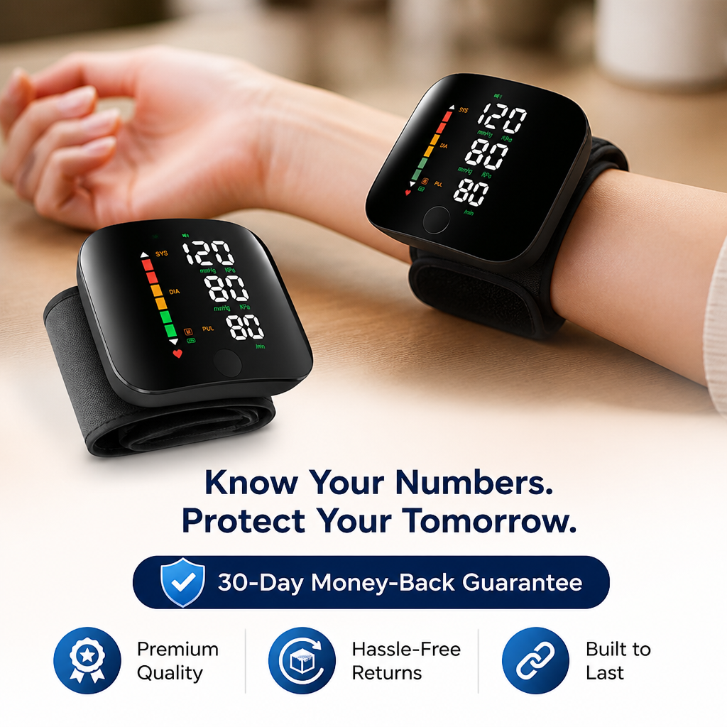 VitaPulse™ — Take Control with Effortless, Doctor-Grade Heart Care in Your Hands
