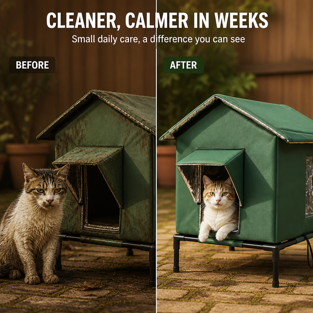 PurrShelter™ — Give Your Cat a Warm, Dry Sanctuary They’ll Choose Every Time
