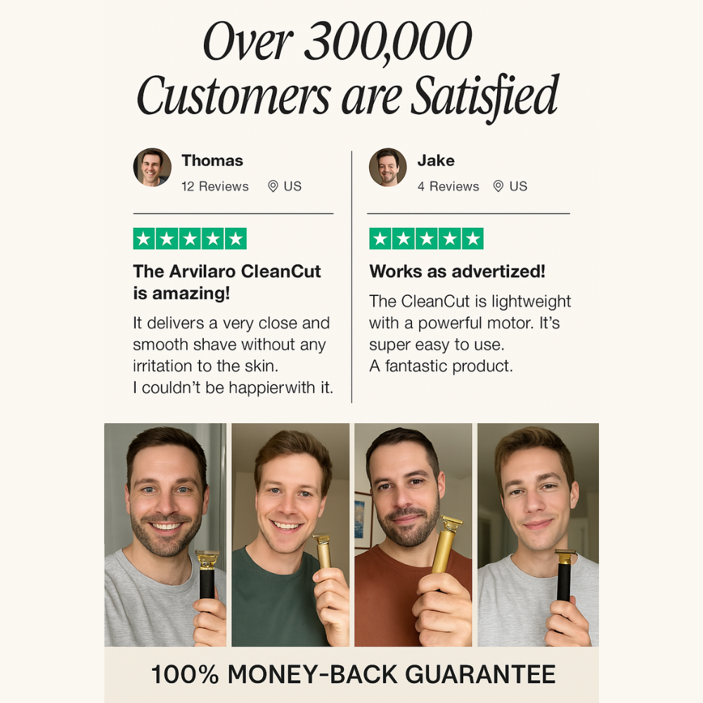 CleanCut™ – Barbershop Results at Home | 1+1 FREE (FLASH SALE)