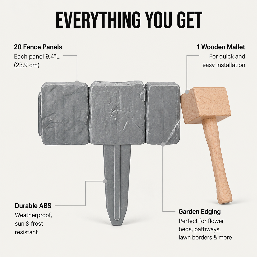 StoneAura™ — Transform Your Garden into a Stunning Sanctuary Without the Hassle or Weight