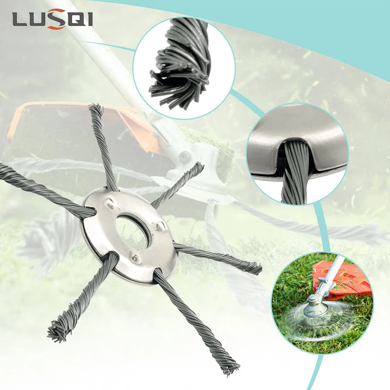 BladeRush™ Steel Weed Head — Crush Weeds Fast and Enjoy a Perfectly Pristine Lawn Every Time