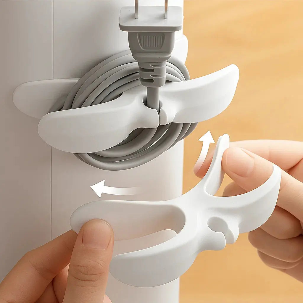 PowerGrip™ Cable Clips — Reclaim Calm and Order in Every Space Instantly