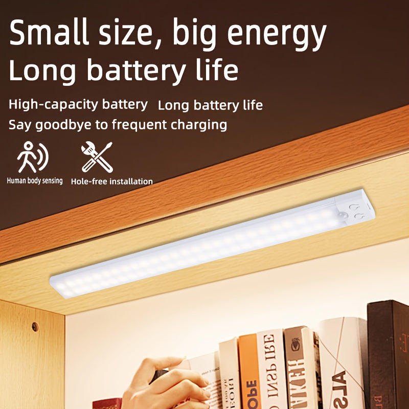 2-Pack LED Under-Cabinet Light with Motion Sensor