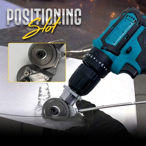 MetalSlice™ — Transform Your Drill into a Precision Metal-Cutting Powerhouse