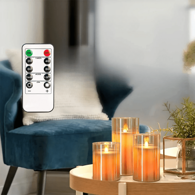 Realistic LED Candle Set