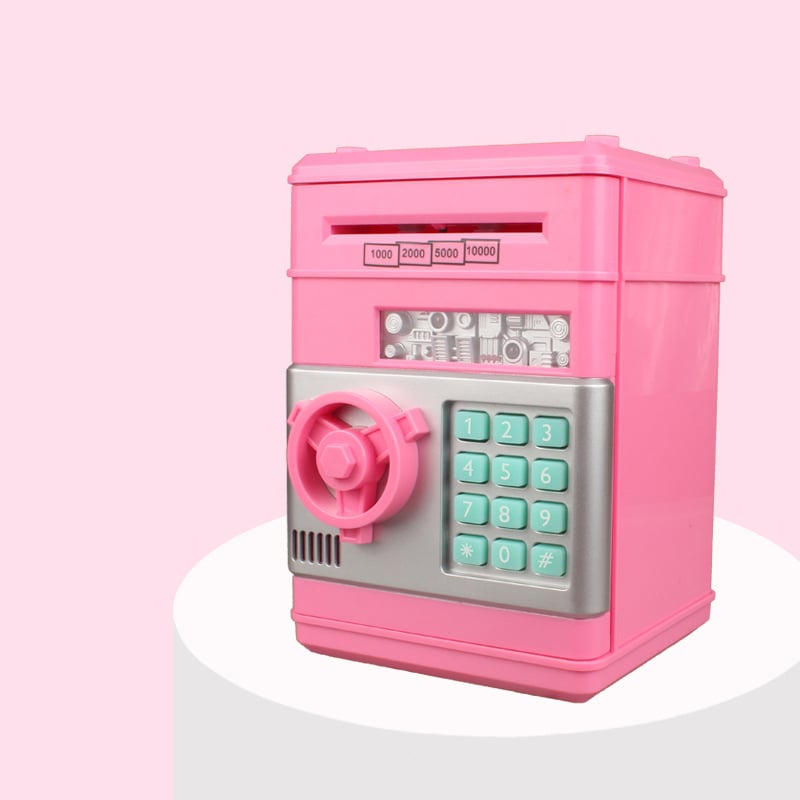Mini Piggy Bank - Safeguards Pocket Money and Turns Saving into Fun Adventure for Kids