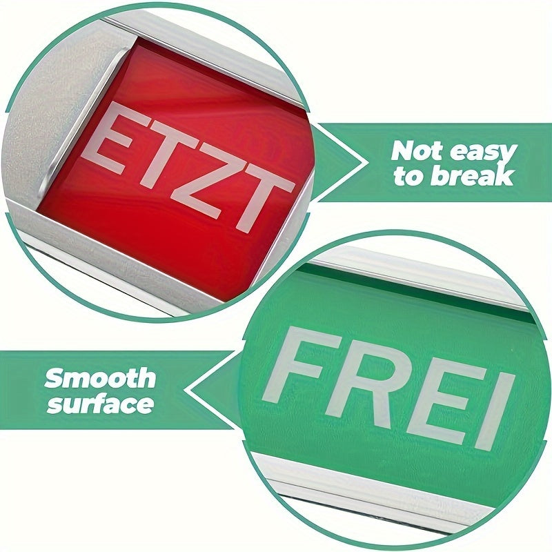 Sliding Door Sign - Open/Closed Indicator