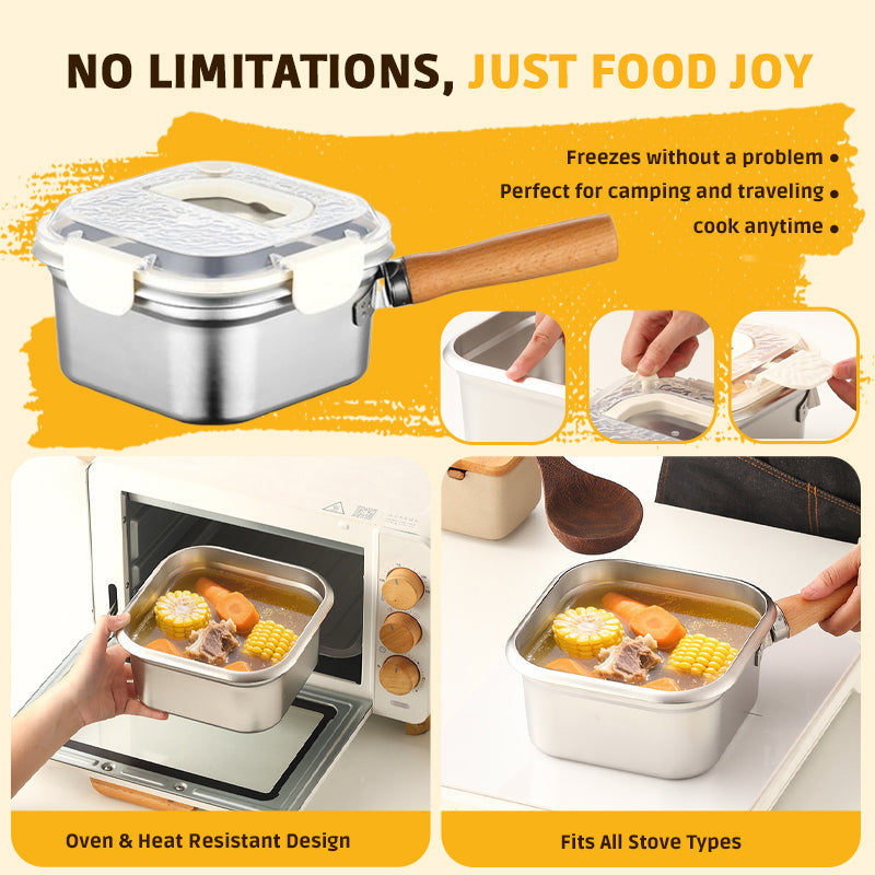 Stainless Steel Deep Fryer – Enjoy Crispy, Healthy Meals Anywhere Effortlessly!