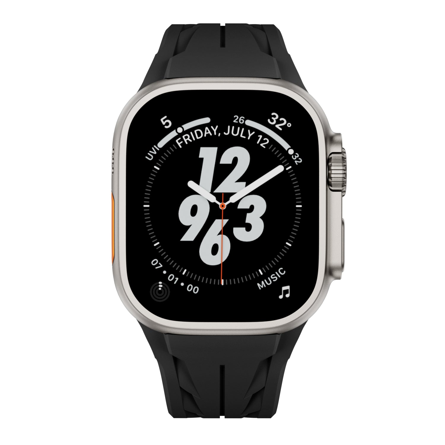 FKM Silicone Band for Smartwatch - Compatible with Apple Watch