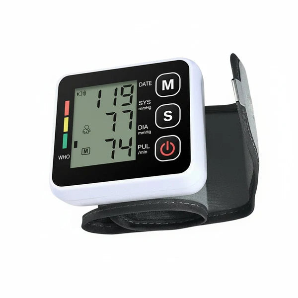 Wrist Blood Pressure Monitor - Instant Readings for Total Control and Peace of Mind