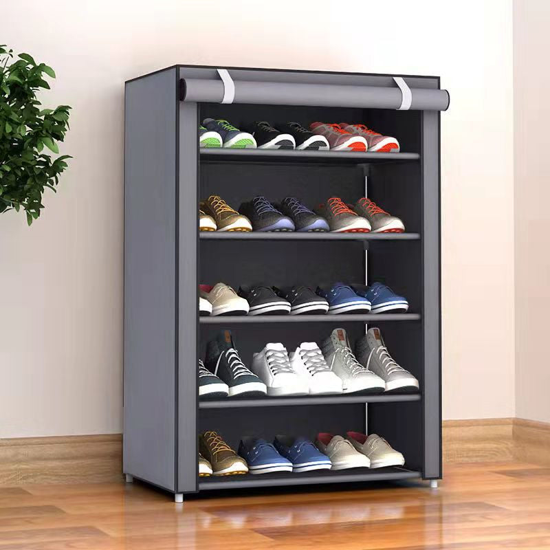 Freestanding Shoe Organizer | Dustproof Cover | No-Tool Assembly | ShoeGuard