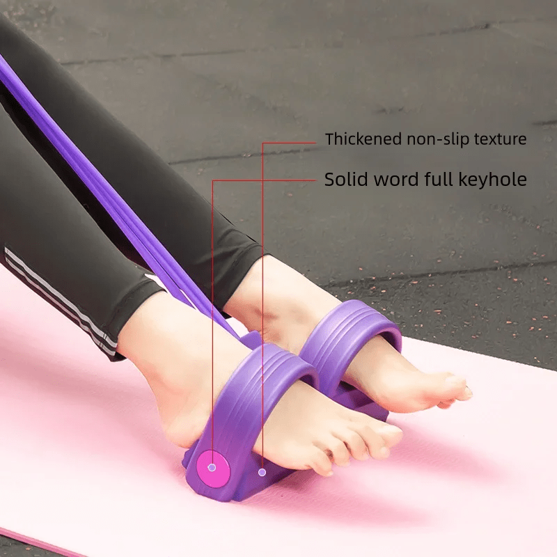 Resistance Band Set with Ankle Straps