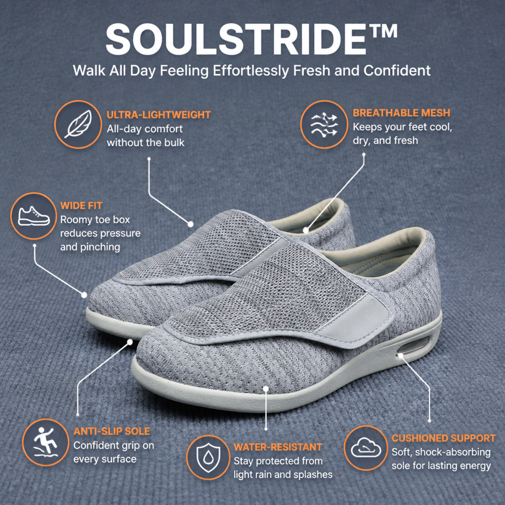 SoulStride™ — Walk All Day Feeling Effortlessly Fresh and Confident