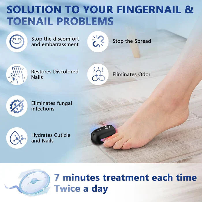 Onychomycosis Treatment Device for Nail Fungus Removal