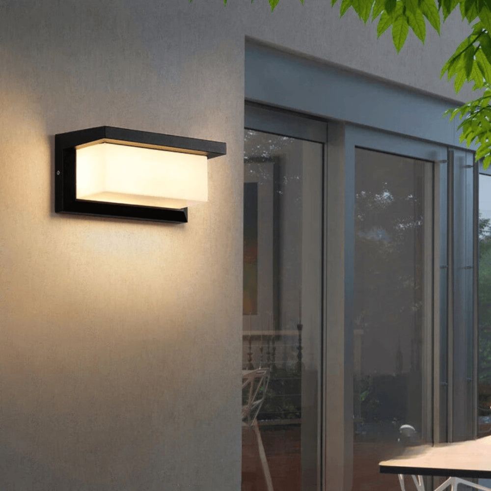 Outdoor LED Wall Lantern with Motion Detector – 20W Weather-Resistant