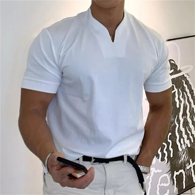 PrimeForm™ Men’s Business Casual V-Neck — Effortless Sharpness and All-Day Comfort That Moves With You