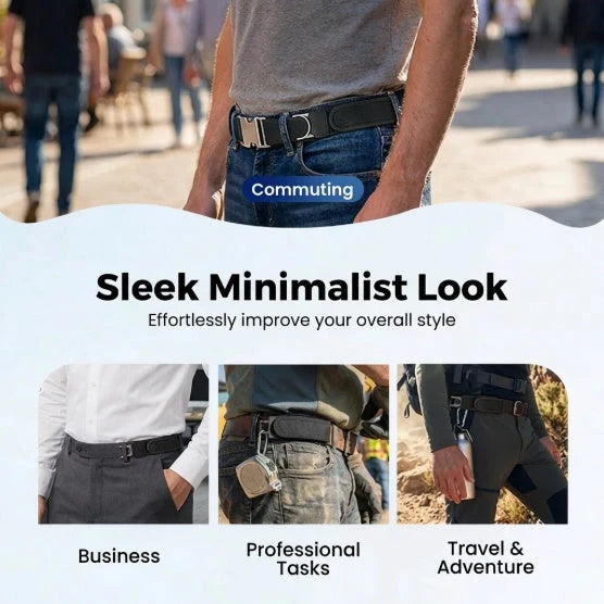VersaFlex™ — Ditch the Buckle, Lock In Your Exact Fit All Day