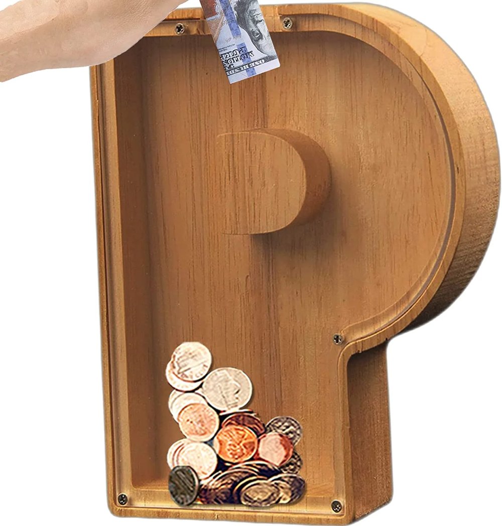 Handcrafted Piggy Bank to Encourage Safe Saving for Kids