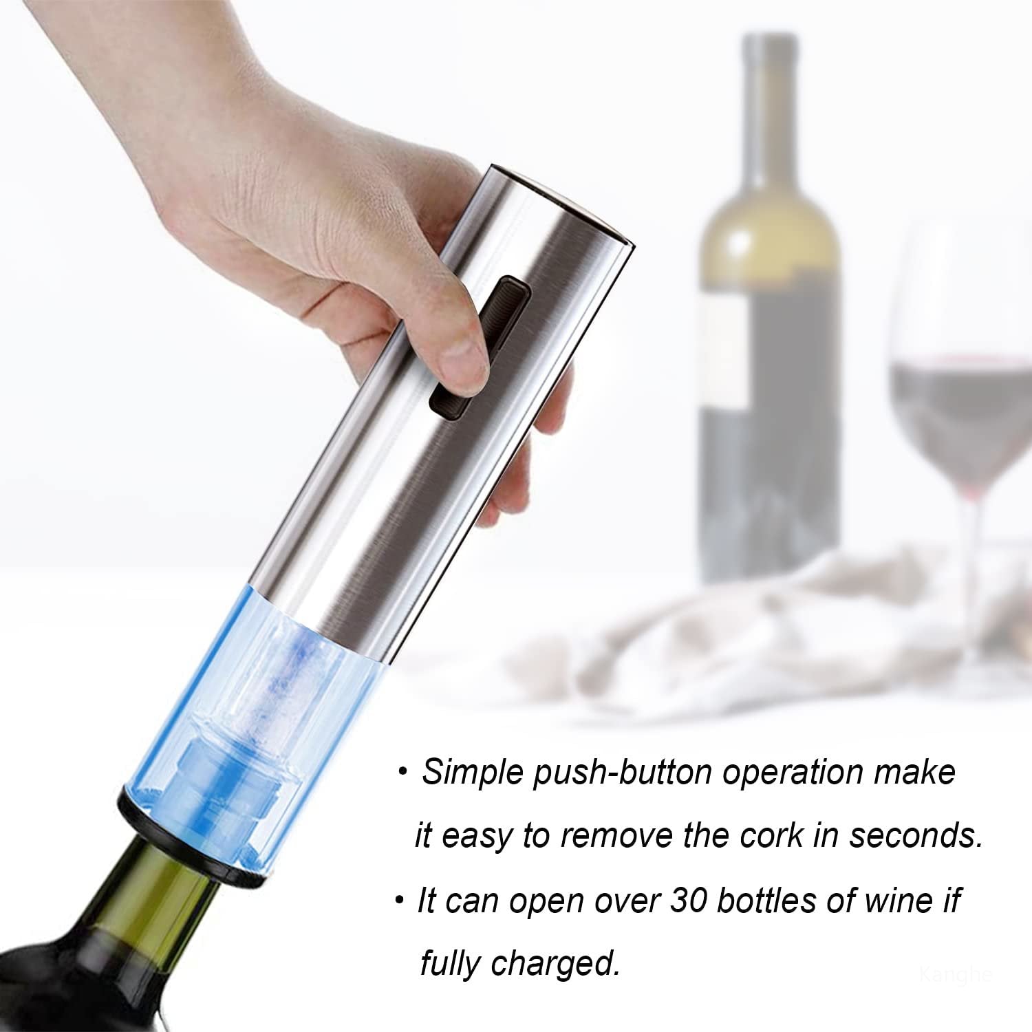 VinoLuxe™ Electric Wine Opener Set — Effortless Elegance in Every Pop and Pour
