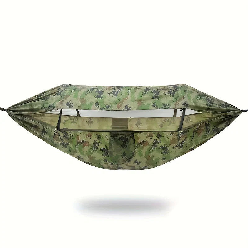 Outdoor Hammock with Mosquito Net and Sun Protection