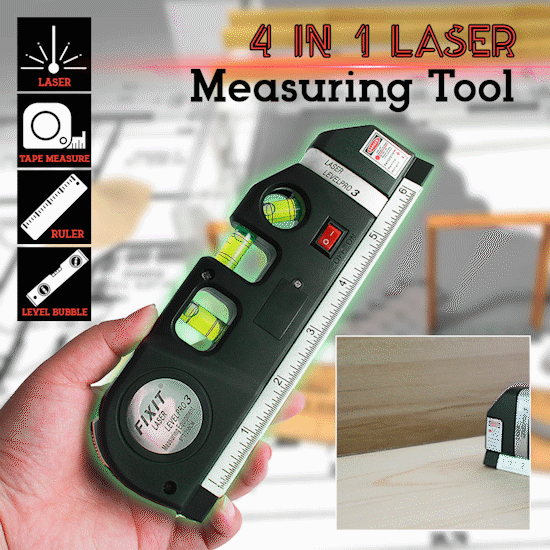 Laser Level Tool for Straight Lines - Easy to Use Like a Pro