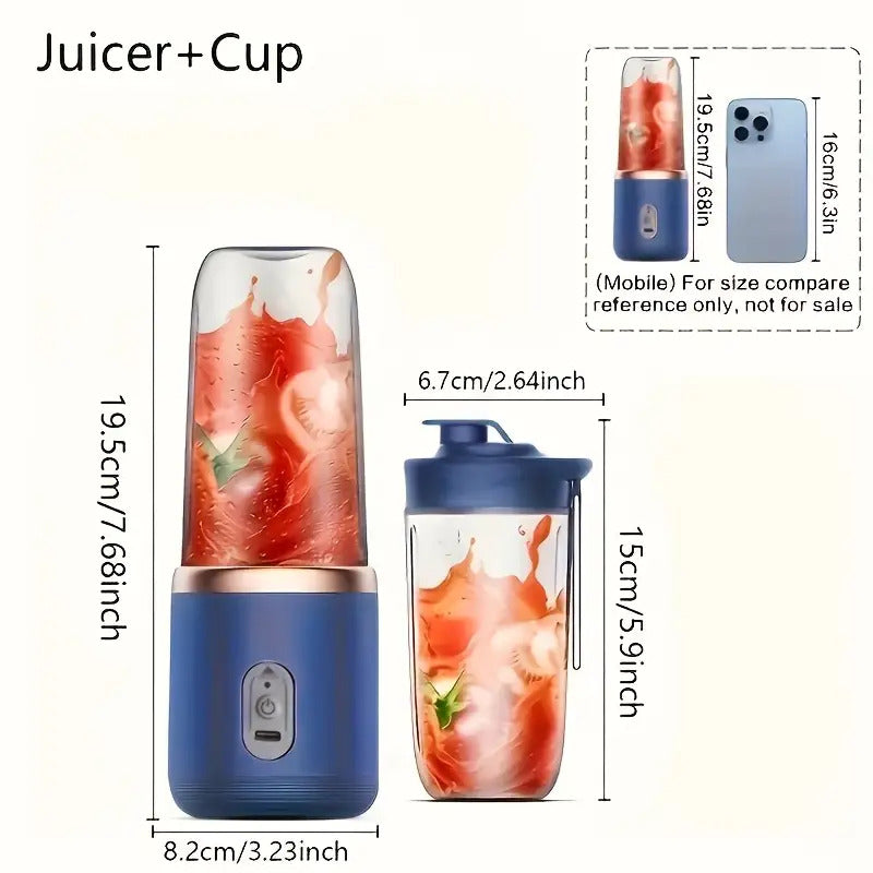 Portable Mini Blender for Smoothies