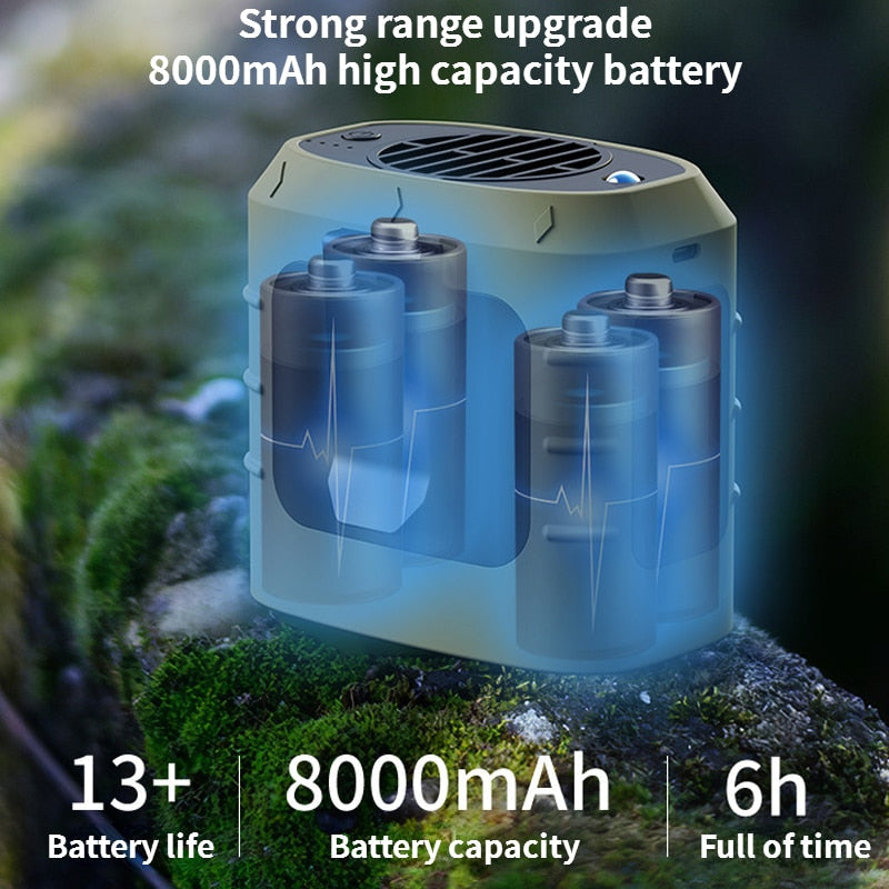 Portable Airflow Device for Fresh Breeze and Freedom on the Go