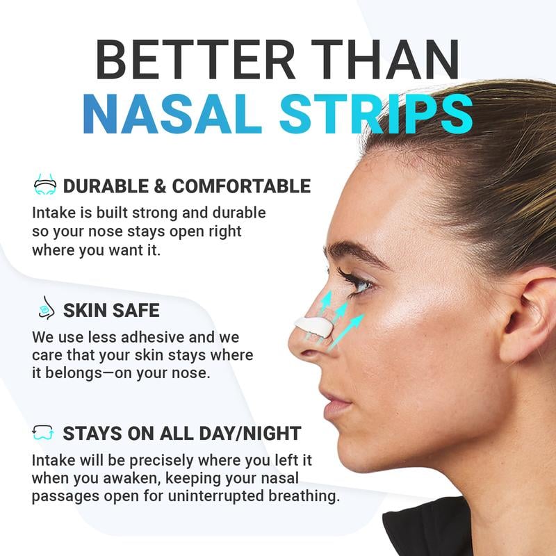 Nasal Strips for Restful Sleep and Increased Energy