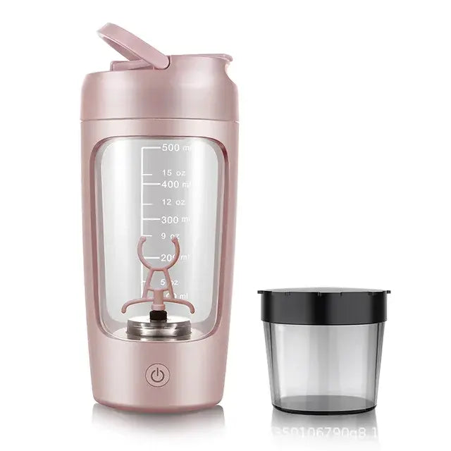 Electric Protein Blender | Self-Mixing Shaker Bottle | USB Powered Mixer | BlendGo