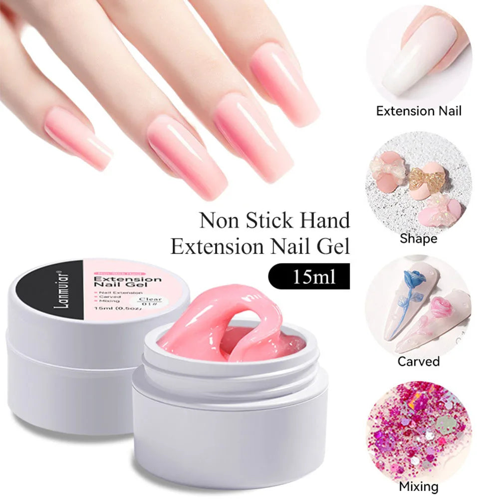 LumiGloss™ Sculpting Gel — Command Attention with Nails That Shine Strong for Weeks