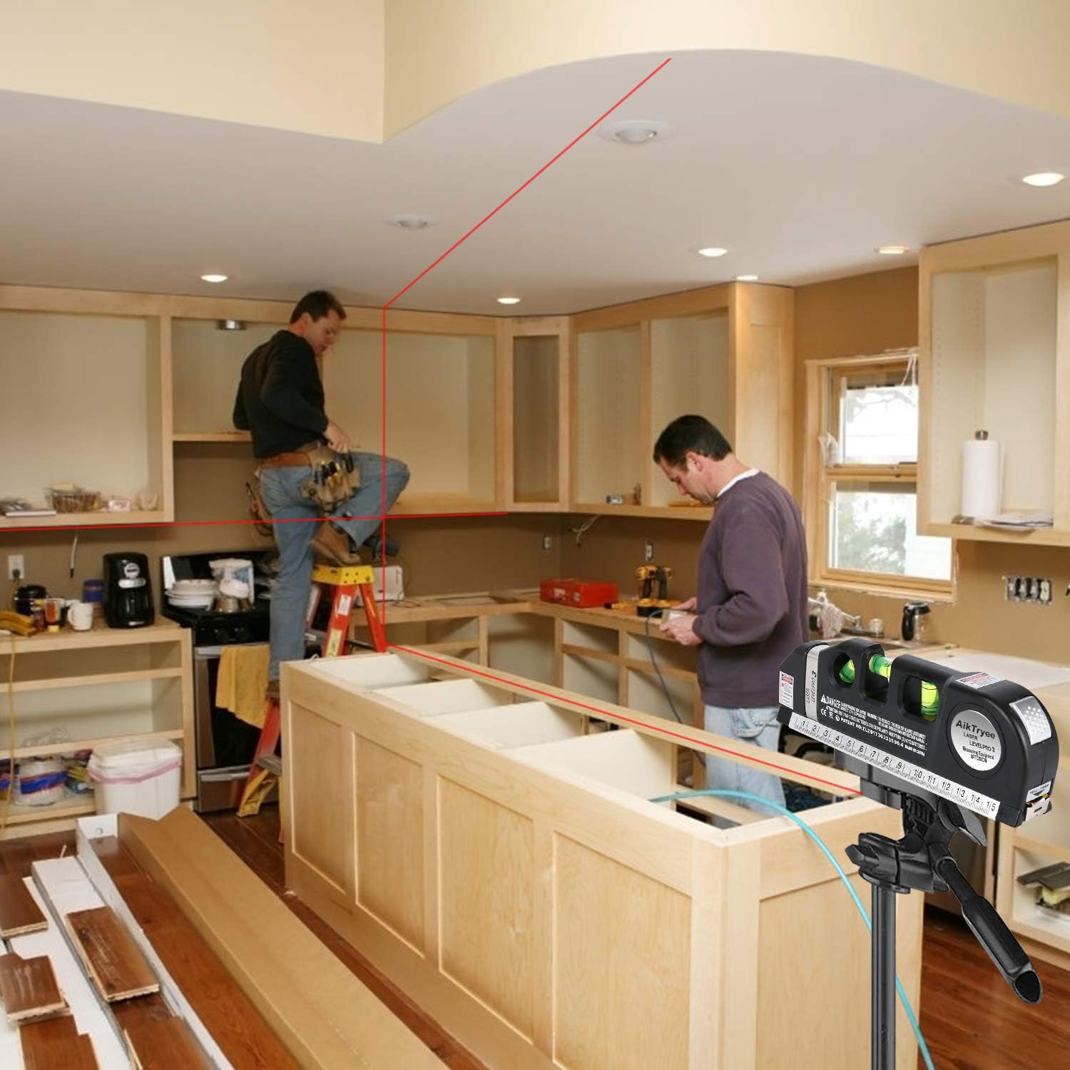 Laser Level Tool for Straight Lines - Easy to Use Like a Pro